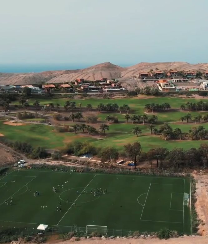 Fútbol en el Salobre, Gran Canaria